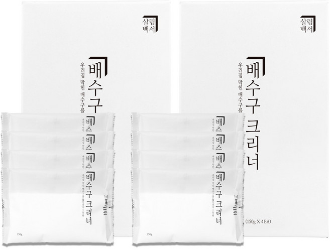 살림백서 배수구클리너, 600g, 2개