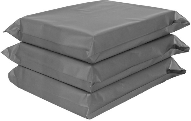 황제포장 HDPE 접착식 택배봉투 은먹색, 50개