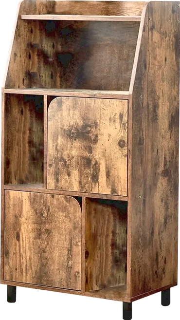 收納王妃 北歐風造型方格收納櫃 1360-14, 仿古木