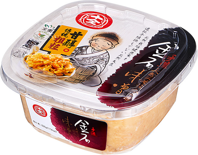 十全 金石手造味噌, 500g, 1盒