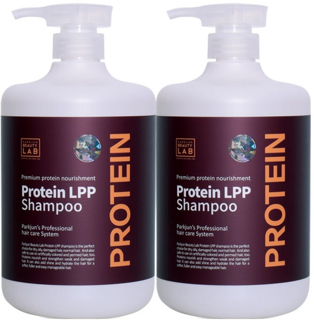 [비건라이프] 박준뷰티랩 프로틴 LPP 샴푸, 1L, 2개