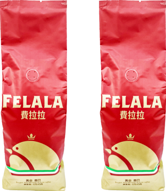 FELALA 費拉拉 黃金 曼巴 咖啡豆, 454g, 2包