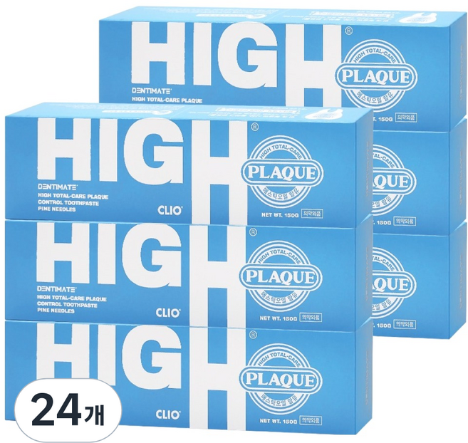 CLIO Hi-Total Care 牙菌斑控制牙膏, 24個, 150g