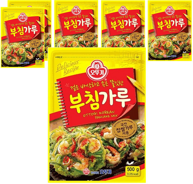 OTOKI 不倒翁 韓式DIY煎餅粉, 500g, 6包