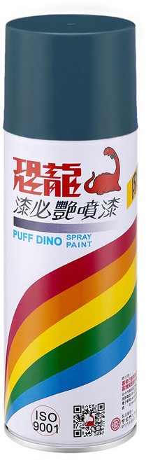 PUFF DINO 恐龍 漆必豔噴漆, 馬達色, 400ml, 1瓶