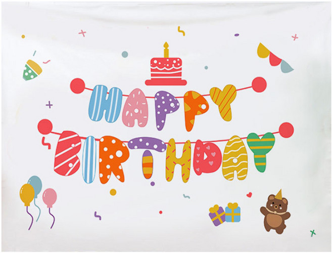 Peitho 生日派對回憶紀念橫幅布條, 生日派對