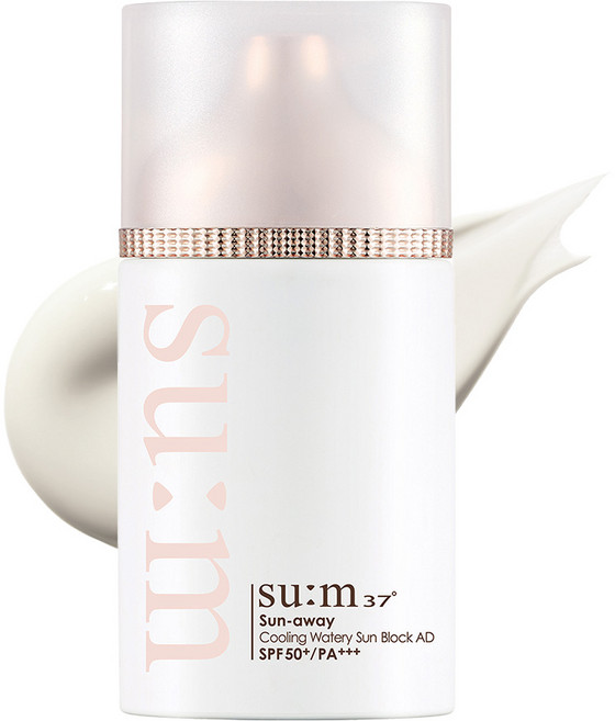 숨37도 선 어웨이 쿨링 워터리 선블럭 AD SPF50+ PA+++, 1개, 50ml