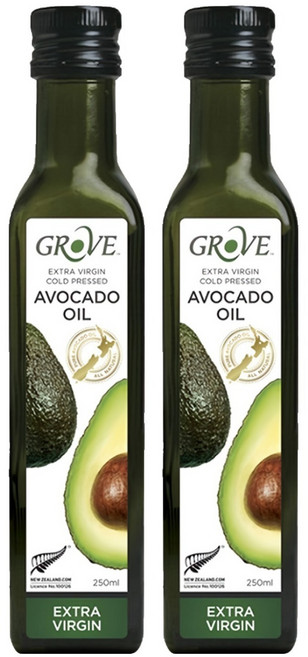 GROVE 克羅福 紐西蘭冷壓初榨酪梨油 原味, 250ml, 2瓶