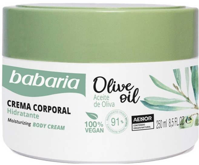 babaria 草本橄欖SOS萬用修護乳霜, 250ml, 1罐