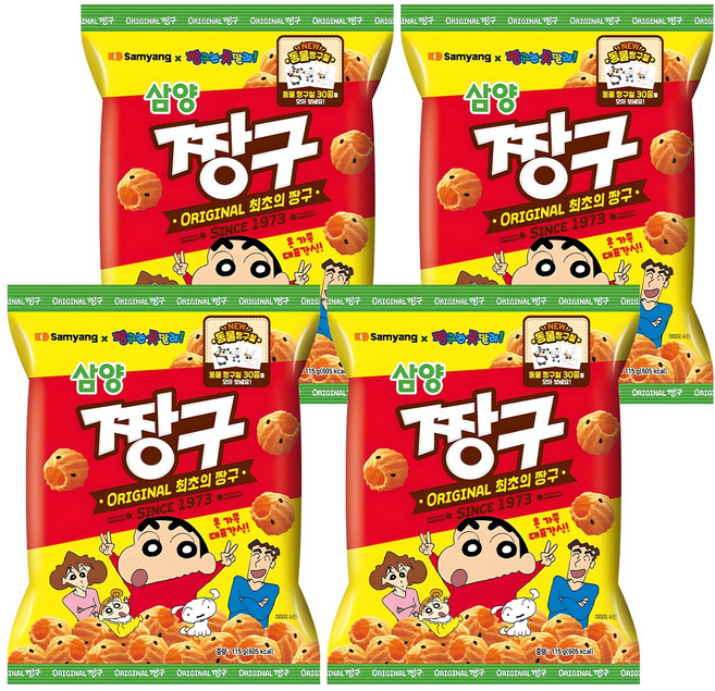 삼양 짱구, 4개, 115g