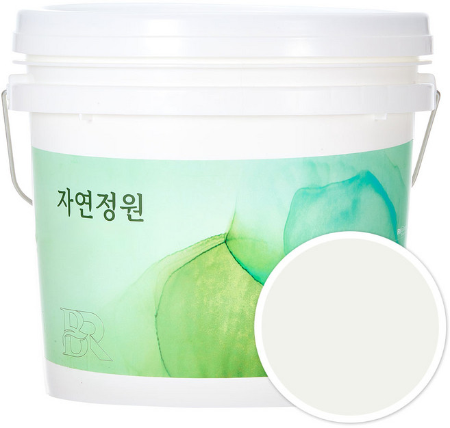 자연정원 친환경 셀프 벽지 규조토 황토 베란다 가구 결로방지 수성페인트, BR019그레이화이트, 10kg, 1개