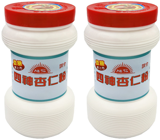 旭信 四神杏仁粉 微糖, 800g, 2罐