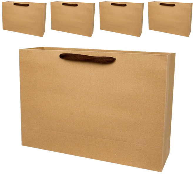 Good Given 牛皮紙提袋 8號, 牛皮紙棕色, 5個