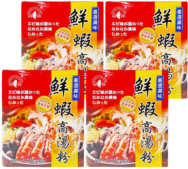 新光洋菜 鮮蝦高湯粉, 600g, 4盒