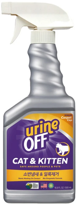 유린오프 고양이 배변 탈취제, 500ml, 1개 - 쿠팡