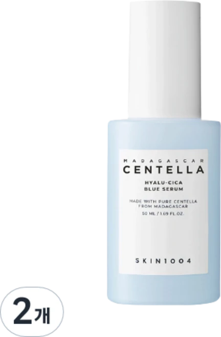 스킨1004 마다가스카르 센텔라 히알루 시카 블루 세럼, 50ml, 2개 - 쿠팡