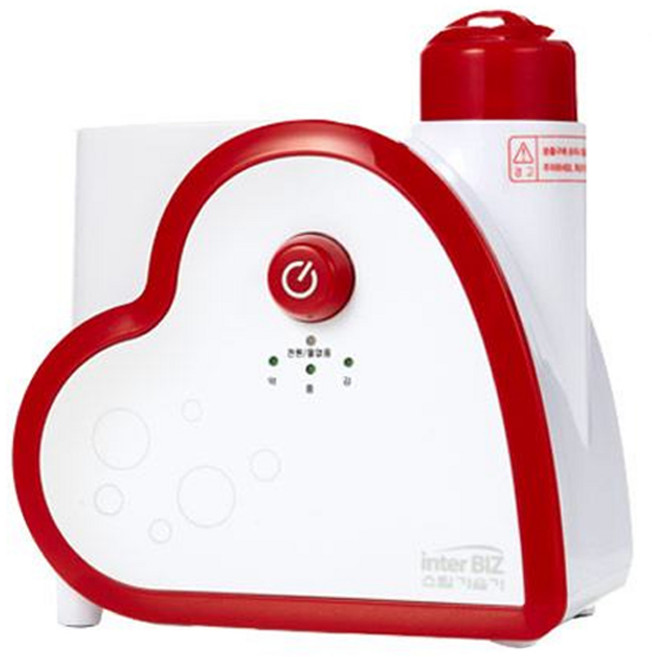 인터비즈 스팀 가습기, IB-601R, 레드