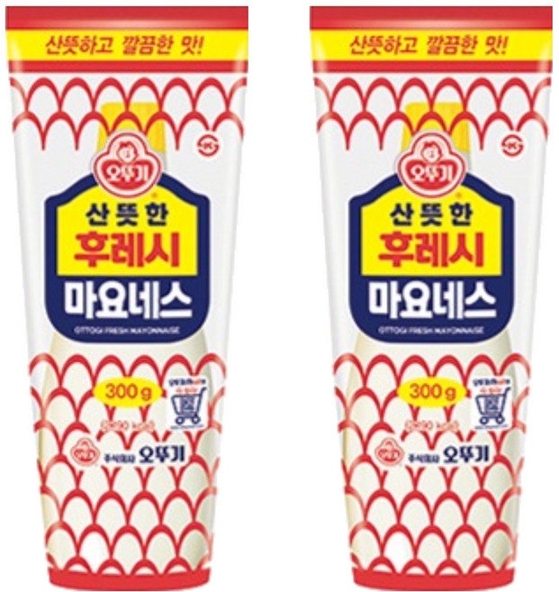 오뚜기 후레시 마요네즈, 300g, 2개