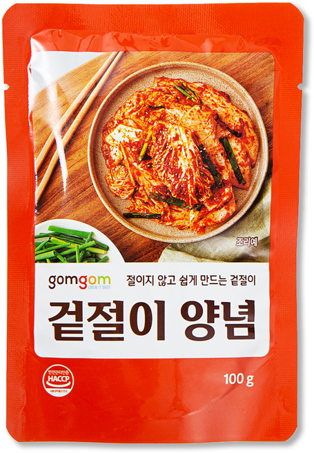 곰곰 겉절이 양념, 100g, 1개