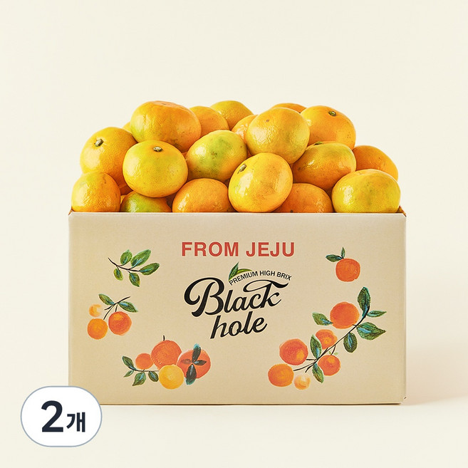 블랙홀 당도선별 10brix 감귤, 2개, 3kg(로열과)