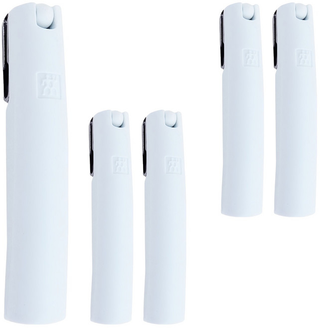 ZWILLING 雙人 簡約時尚多向旋轉指甲刀 DEKNZ022WT, 白色, 5個