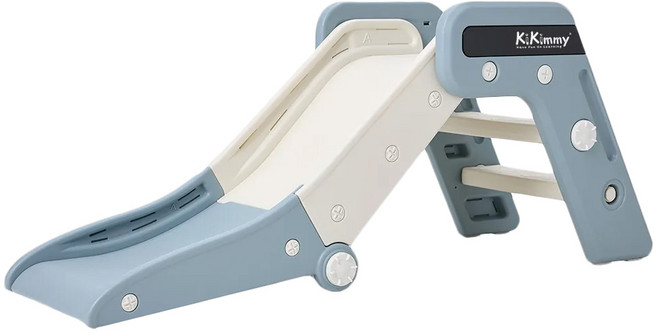 KiKimmy 折疊式溜滑梯 適用年齡: 三歲以上 材質: 塑膠 (PP、HDPE), 藍色, 1組