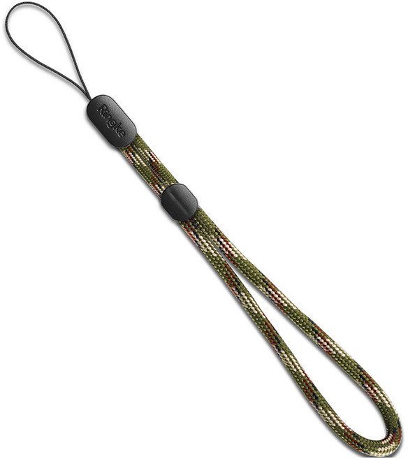 링케 파라코드 핸드 스트랩, 1개, 그린 카모플라쥬
