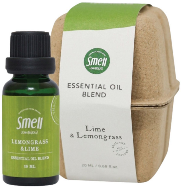 Smell Lemongrass香氛精, 萊姆 + 檸檬草, 20ml, 1瓶