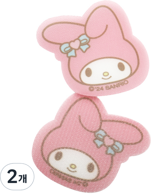 뷰티홈 산리오 캐릭터즈 헤어고정시트 2p, 2개, 마이멜로디