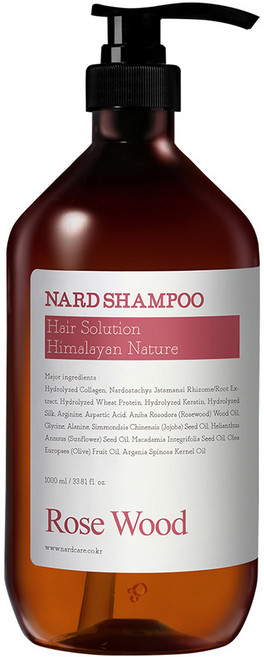 나드 샴푸 로즈우드, 1L, 1개