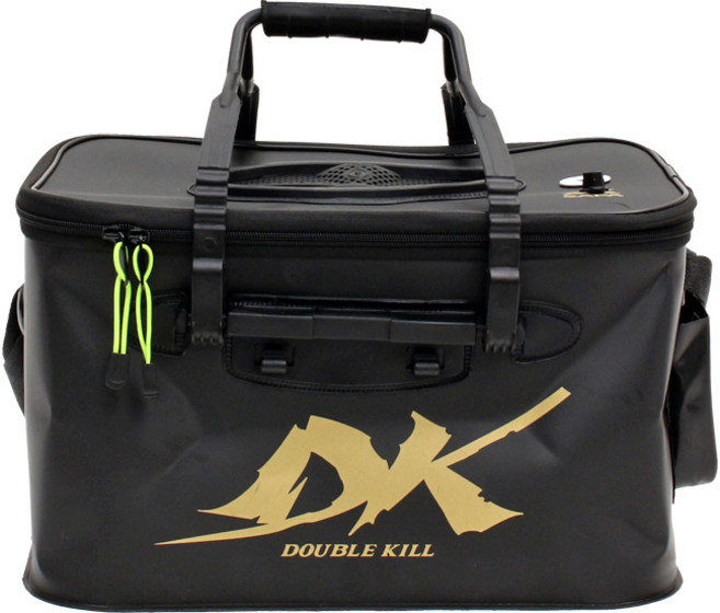 싸파 더블킬 자동문 접이식 두레박 24L, 블랙