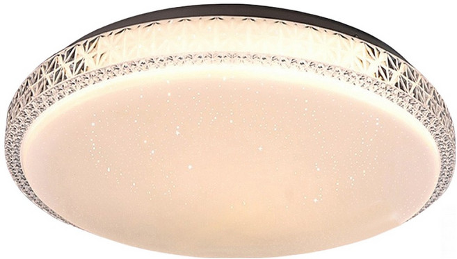 honey comb 北歐星空led36w遙控調光調色臥室吸頂燈 v3894c36 50 x 7cm, 透明色
