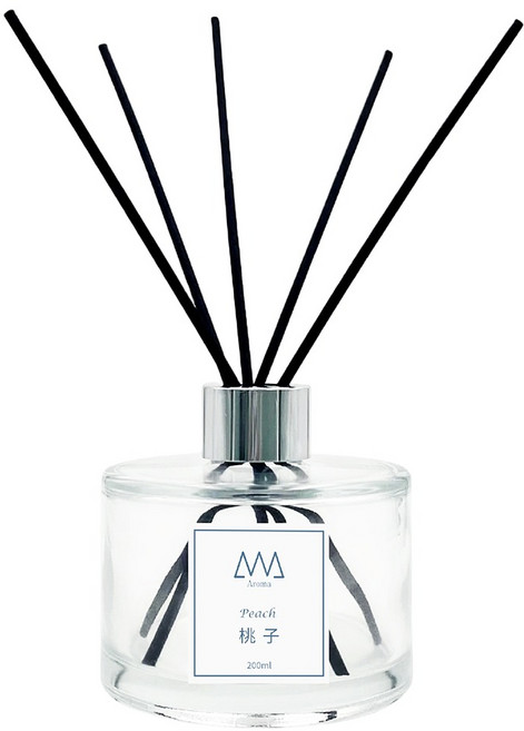 ANA Aroma 玻璃擴香瓶, 桃子, 200ml, 1瓶