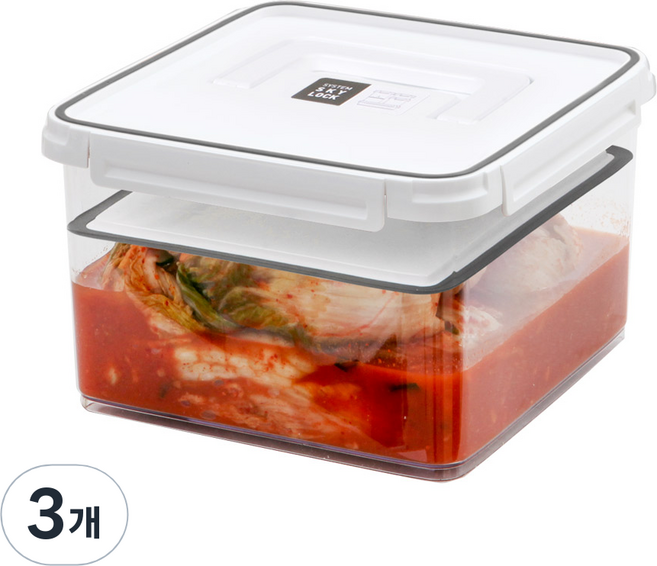 수납이야기 스카이락 점보 누름판 3호, 3개, 단품