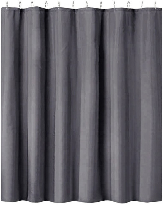 GreeHook PEVA加厚防水浴簾 p01-05242539 500g, 灰色, 1個