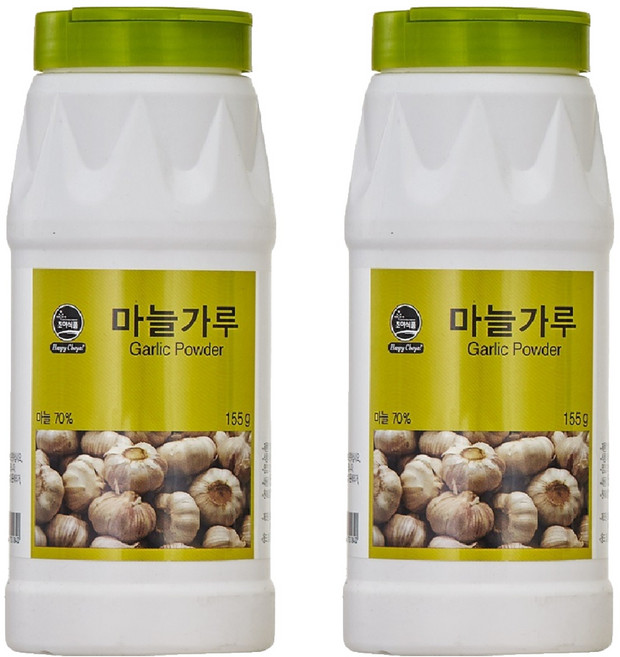 초야식품 마늘가루, 155g, 2개