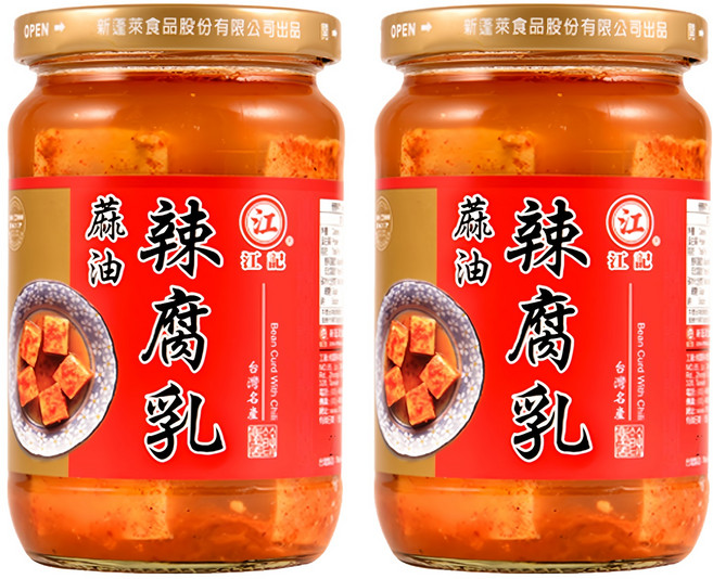 江記 麻油辣腐乳, 2罐