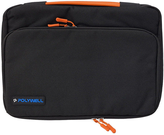 POLYWELL 寶利威爾 時尚手提筆電包 PW15-T65-0376, 黑色, 1個