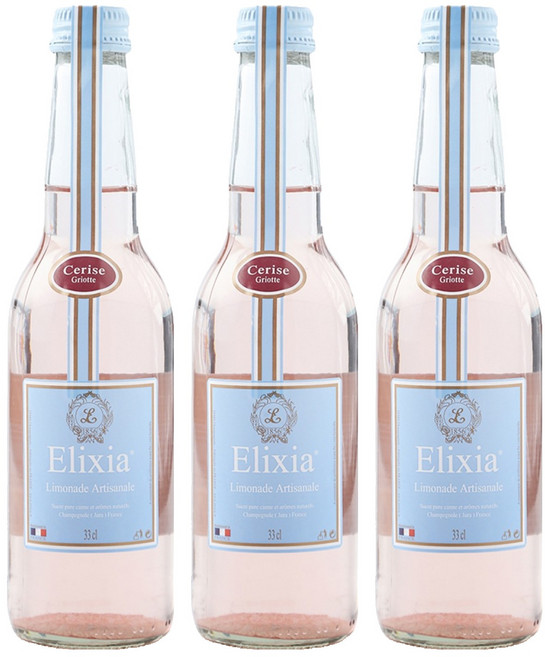 엘릭시아메렐로 체리탄산음료, 330ml, 3개