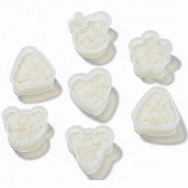 데이리빙 간편한 동물 삼각김밥틀 주먹밥틀 7종 세트, 1세트