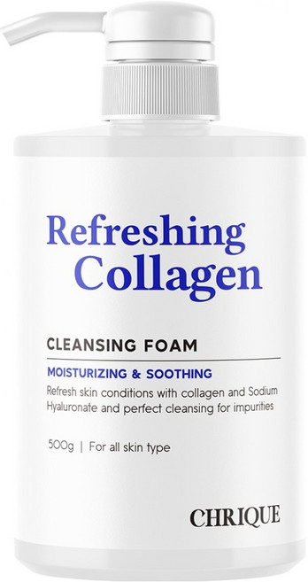 크리크 리프레싱 콜라겐 클렌징 폼, 500g, 1개