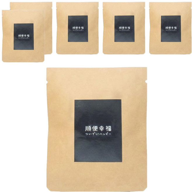順便幸福 日式玄米煎茶立體茶包 隨享組, 5g, 6包, 1組