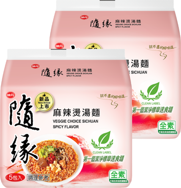 味丹 隨緣 麻辣燙湯麵, 10包