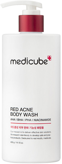 메디큐브 레드 아크네 바디워시 2.0, 1개, 400g