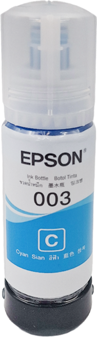 EPSON 原廠墨瓶 003 T00V200, 藍色, 1個
