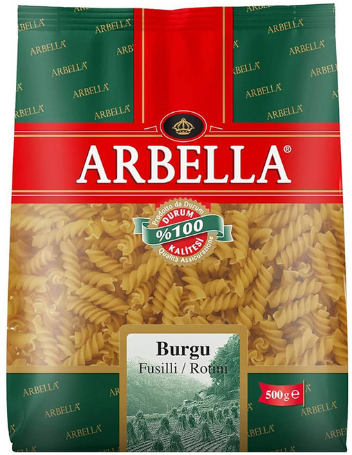 ARBELLA 阿貝拉 螺絲麵, 500g, 1包