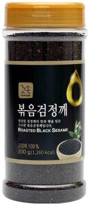 꼬손 볶음 검정깨, 200g, 1개