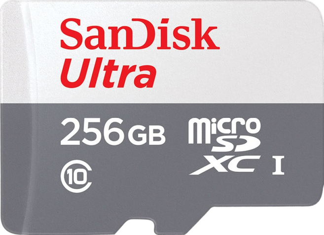 SanDisk 晟碟 Ultra microSD 記憶卡, 256GB, 1個