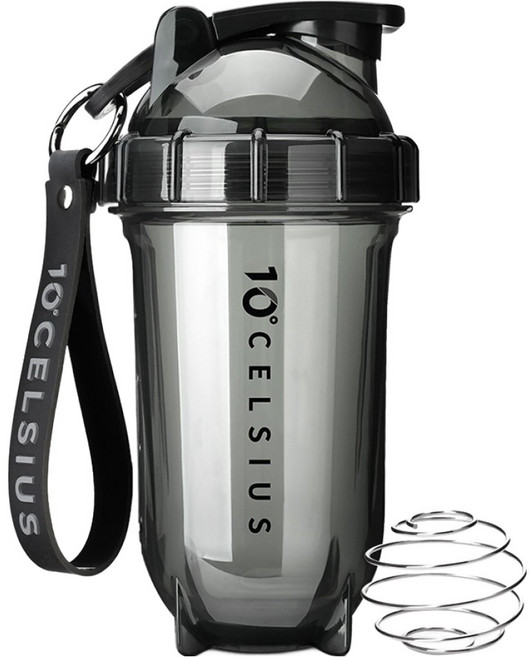 10도씨 트라이탄 불릿쉐이커, 1개, 500ml, 오닉스 블랙