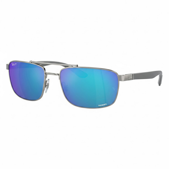Ray-Ban 雷朋 金屬框太陽眼鏡 偏光Chromance鏡片 RB3737CH-004/A1